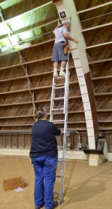 Jeff install the picture of Terry Plemons